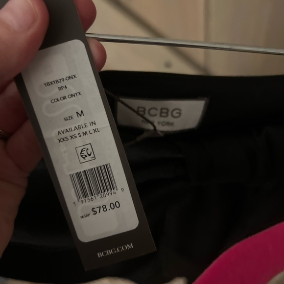 NWT BCBG New York Sarong Front Twist Skirt - Picture 7 of 8